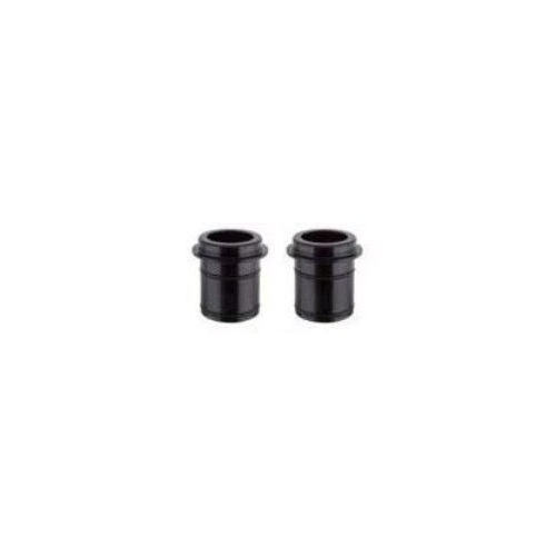 FITTINGS - 12mm END CAPS For Hubs 94125 - 95619A - 93615 - Sold as Set (Left and Right), Anodized Black (Suits Novatec D791SB hub only)