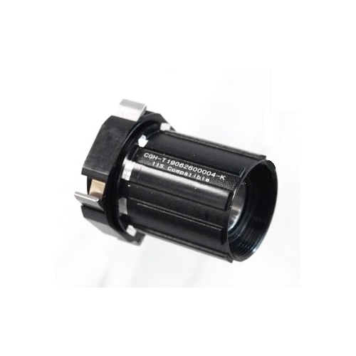 CASSETTE BODY -  Alloy Shimano Spline Hub Body to suit E-440 Hub Body Type, Sealed Novatec Hub Body