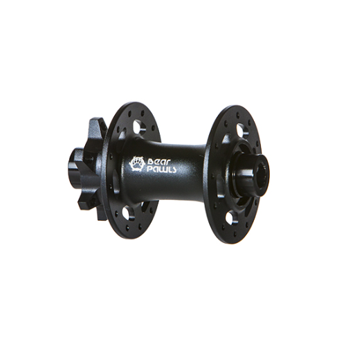 HUB "BEAR PAWLS" brand  - FRONT, 15mm T/A BOOST (110mm OLD), 6 Bolt Disc, 32H, Sealed Bearings, Black
