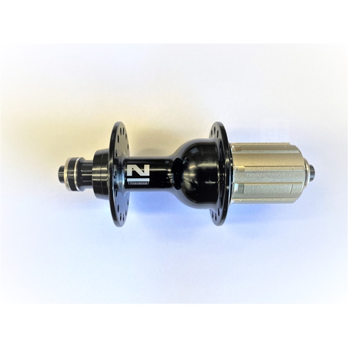 Hub, Novatec 8/11 Speed Q/R Black 32H Road (130mm OLD)with 8/9/10 spacer included - A2 Body F172 SB