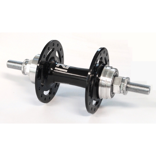 Hub, Double Sided  Fixed/Free 32H Nutted Black, 120  TRACK sealed bearing, Quality Novatec product, Made in Taiwan (With Lockring And Nuts)