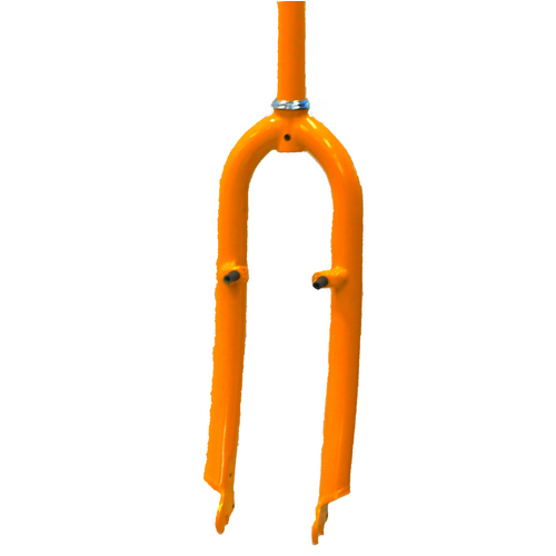 Fork front for Industrial trike - YELLOW for trike #93303 - 1" Threaded steerer - (3/8" Drop out)