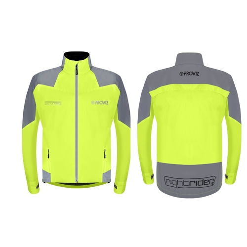 PROVIZ Nightrider Jacket Yellow (M) - High Visibility Jacket  PV1501
