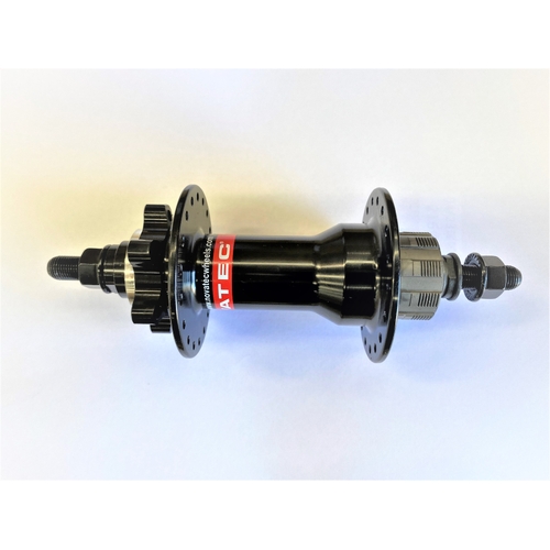 Hub, Single Speed Cassette Novatec Sealed (shimano pattern) Dirt Jump 36H -- 6 Bolt Disc - (135mm OLD) - (Inc's 1/8 " 14T cog)