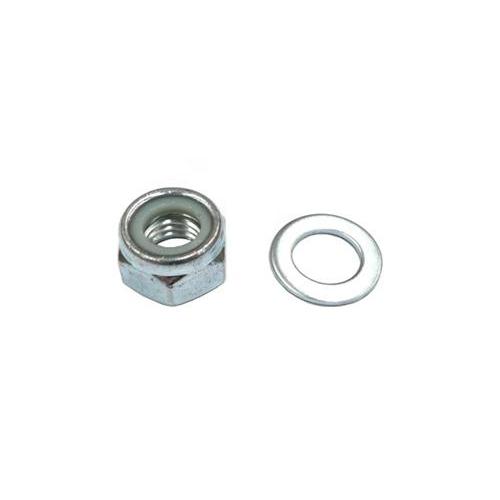 Nut nylock 14mm for Trike rear axle incls washer