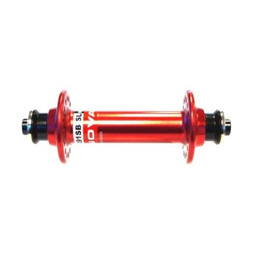 Hub, Novatec Front SuperLite Q/R RED  32H (RADIAL LACE ONLY)