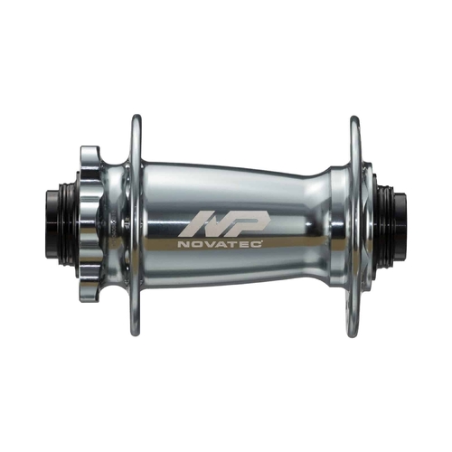 Hub, Novatec Front 6 Bolt BOOST DISC Grey 32H 15mm T/A x 110mm OLD - SEALED BEARINGS