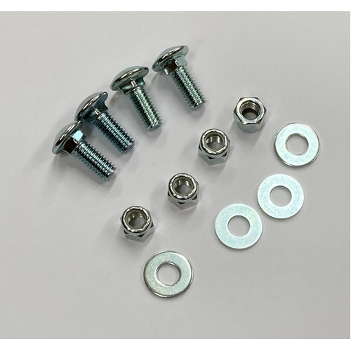 TRIKE BOLT SET SUIT GOMIER REAR END (4x Bolts - 4 x Washers - 4 x Nyloc nuts )