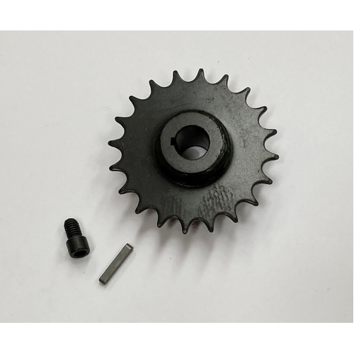 Sprocket rear axle for 17mm, 20T SPROCKET WITH COMPONENTS. For INDUSTRIAL Trike only