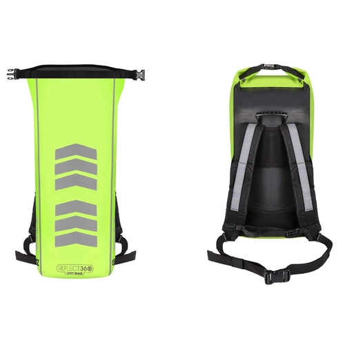 BACKPACK Dry Bag, 360REFLECT, Proviz, storm proof, Yellow, 28L