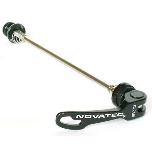 SKEWER - Novatec, Rear, Cro Mo Shaft, Nylon Bushings, 7005 Alloy Levers & Ends, 45g - L144mm