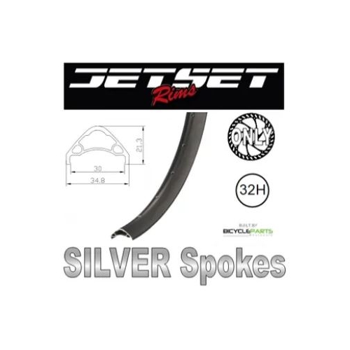 WHEEL - 29er Jetset AM-30 DH+ 32H S/j Black Rim,  8/11 SPEED 12mm T/A (148mm OLD) 6 Bolt Disc Sealed Novatec (HG-XD602SB Type Hub Body) Boost Pink Hub