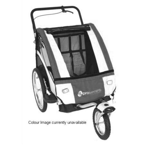 Bicycle Children Trailer/Jogger BLUE,  Steel Frame. NEW UPGRADED w/swivel & "lock in" front wheel  40kg max weight