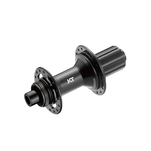 HUB "KT" Brand 102T engagement - REAR - 12 x 148mm BOOST Centerlock without thru axle - 32H - Sealed Bearings - for Shimano HG 11 speed - ANOD Black -