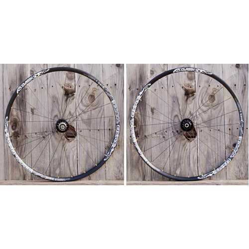 Wheelset, Aclass Professional 26" centerlock Disc, F/R, VXD3, Black welded rim, DT spokes
