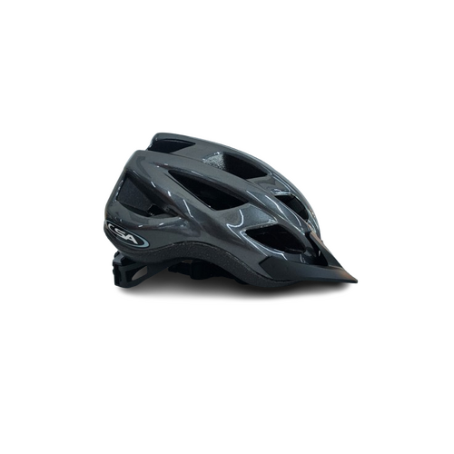 CHASER HELMET - GLOSS GREY, Australia Standards Approved - SMALL / MEDIUM  (54-58cm)