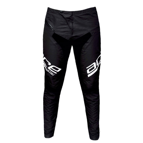 Ace Race Logo BMX Race Pant - Black & White Size 30