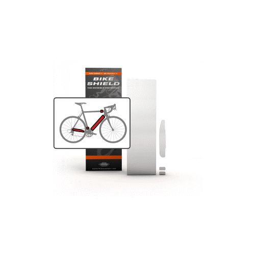 Bikeshield Halfpack  (Bike protection that is Tough, Totally clear, non-yellowing, lightweight, self-healing, transparent and shock absorbing, Easy to