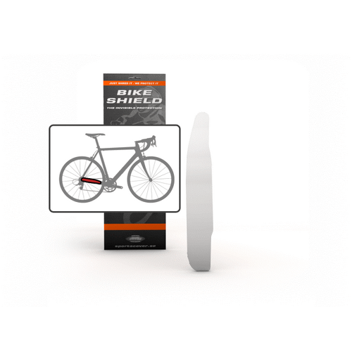 Bikeshield Stay Shield  - Glossy Finish (Bike protection that is Tough, Totally clear, non-yellowing, lightweight, self-healing, transparent and shock