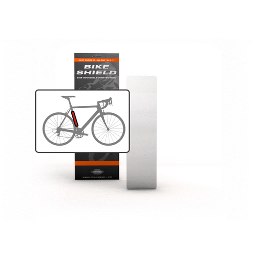 Bikeshield Tube Shield Medium - Glossy Finish  (Tough Bike Protection, non-yellowing, lightweight, self-healing, transparent and shock absorbing, Easy