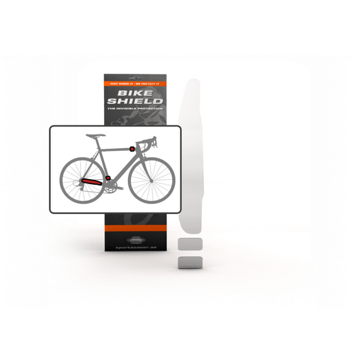 Bikeshield Stay/Head Shield Kit  (Bike protection that is Tough, Totally clear, non-yellowing, lightweight, self-healing, transparent and shock absorb