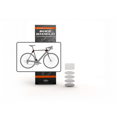 Bikeshield Cable Shield - Glossy Finish  (Bike protection that is Tough, Totally clear, non-yellowing, lightweight, self-healing, transparent and shoc