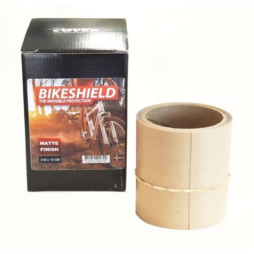 Bikeshield Clearshield Roll 3m x 10cm - MATTE Finish (protection that is Tough, Totally clear, non-yellowing, lightweight, transparent and shock absor