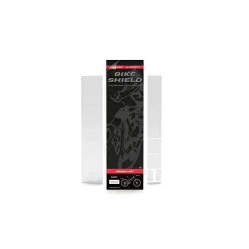 Bikeshield Complete Light Matte (Bike protection that is Tough, Totally clear, non-yellowing, lightweight, transparent and shock absorbing, Easy to Ap