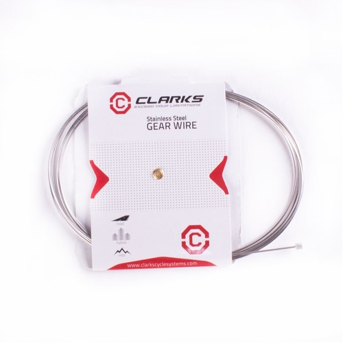 GEAR INNER WIRE - Stainless Steel, Universal, 1.1mm x 2275mm 3.85mm D x 4mm L Nipple (will fit campag)