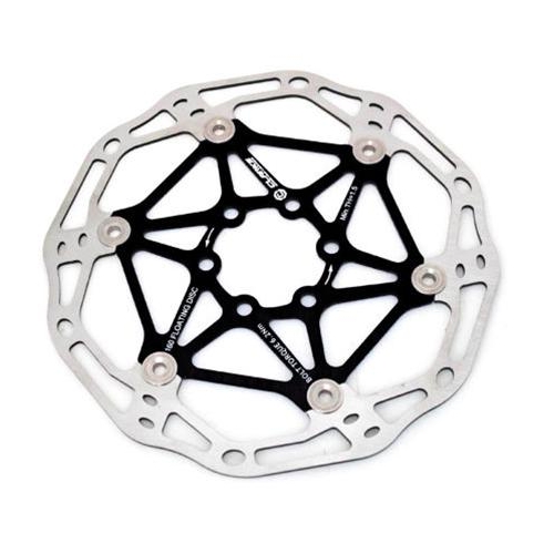 DISC ROTOR - Light weight high performance floating rotor, CLARKS, STAINLESS STEEL 203mm, BLACK ED finish, 133g  Quality Clarks product