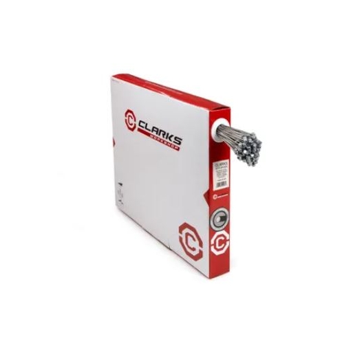 Brake cable, file box qty 100,  MTB Barrel Nipple, PRE-LUBRICATED BRAKE WIRE, 2000mm