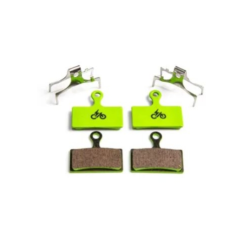 H/D E-Bike Brake DISC pads , 2 Pairs, SEMI METALLIC, compatible Shimano XTR, XT,SLX, M985/785/666/615, R785, S700, ALFINE