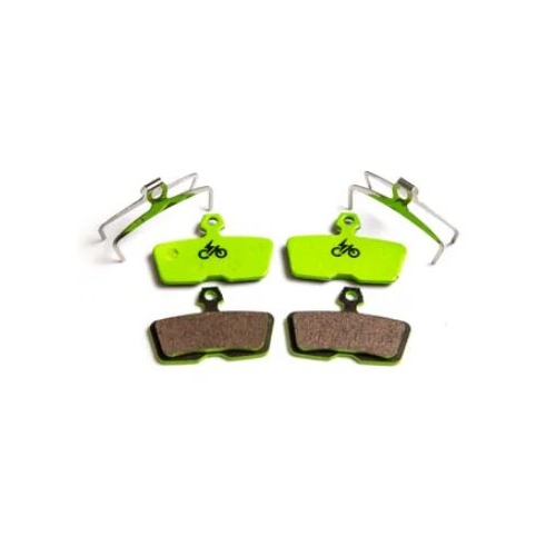 H/D E-Bike Brake DISC pads,  2 Pairs, SEMI METALLIC, Compatible Shimano XT 755-56  Avid code 2011onwards, Code-R