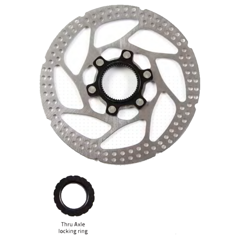 DISC ROTOR - CLARKS - CenterLock Rotor 160mm with Lock Ring Thru-Axle V1