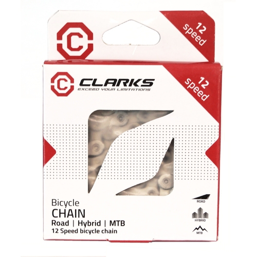 CHAIN - 12 Speed - CLARKS - 116L - SILVER - w/Connect Link