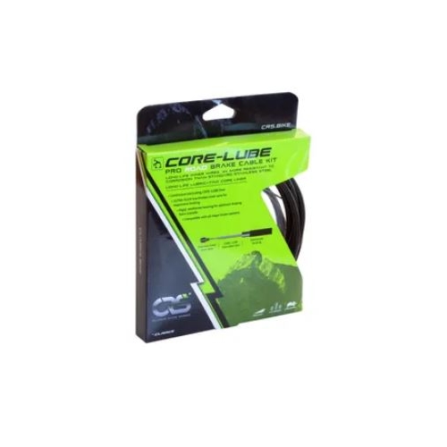 BRAKE CABLE - PREMIUM ROAD INNER & OUTER, 1500 & 2800mm Marine grade long life S/S cables,  3000mm Core Lube housing  inc qty 6 Alloy ferrules + Ends 