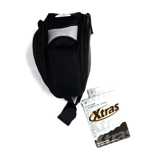 SADDLE BAG Q/R 600D BLACK
