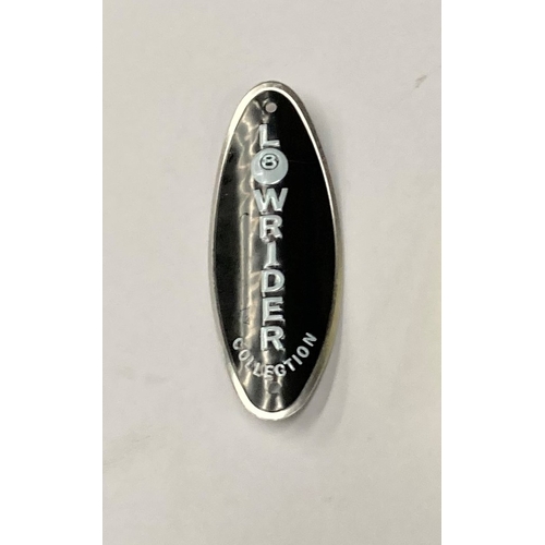 NAME PLATE LOWRIDER BLACK