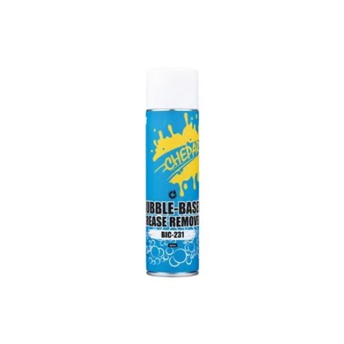 CHEPARK  Environmentally friendly, BUBBLE-BASED GREASE REMOVER. quick and effective way to clean parts and keep them like new. Needs to be rinsed by h