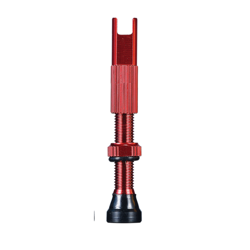 CHEPARK Tubeless  Valves,  L: 40mm, RED qty 2,  lightweight, high-end bike component