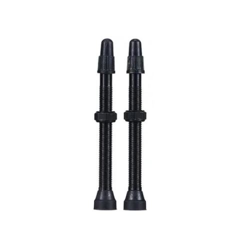 CHEPARK Tubeless Valves,   L: 60mm, BLACK qty 2,  lightweight, high-end bike component
