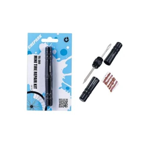 CHEPARK  Tyre Plug/Repair tool set, all you need to fix tubeless tyre punctures.