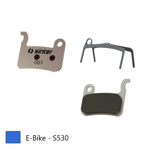 BRAKE DISC PADS - E-BIKE & endurance pads, BLUE, Shimano A type | TRP XTR BR-M975 | BR-M966 | BR-M965 | XT BR-M776 | BR-M775 | BR-M765 etc  Quality Si