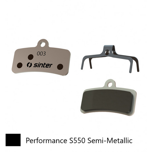 BRAKE DISC PADS - MTB premium performance pads, BLACK, Shimano D type |Tektro |TRP/ XTR BR-M9120 | XT BR-M8120 | BR-M8020 | SLX BR-M7120 | SAINT BR-M8