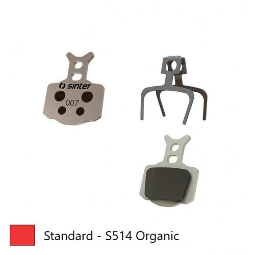 BRAKE DISC PADS - MTB Premium Standard pads, RED, Formula RO Racing | T1 Racing | R1 Racing | R1 | C1 | CR3 | T1 | RO | Mega etc Quality Sinter produc