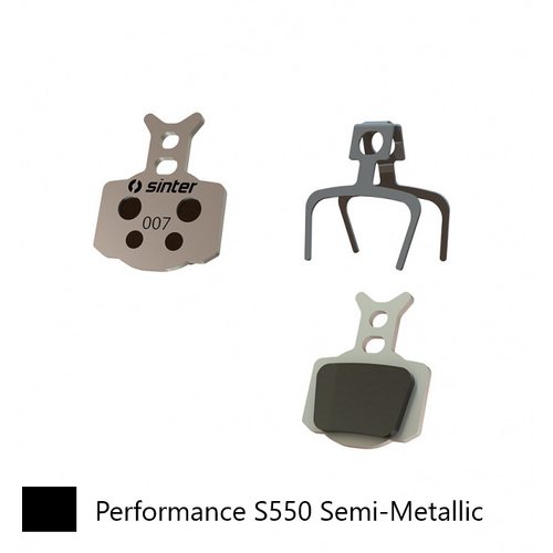 BRAKE DISC PADS - MTB premium performance pads, BLACK, Formula RO Racing | T1 Racing | R1 Racing | R1 | C1 | CR3 | T1 | RO | Mega etc   Quality Sinter