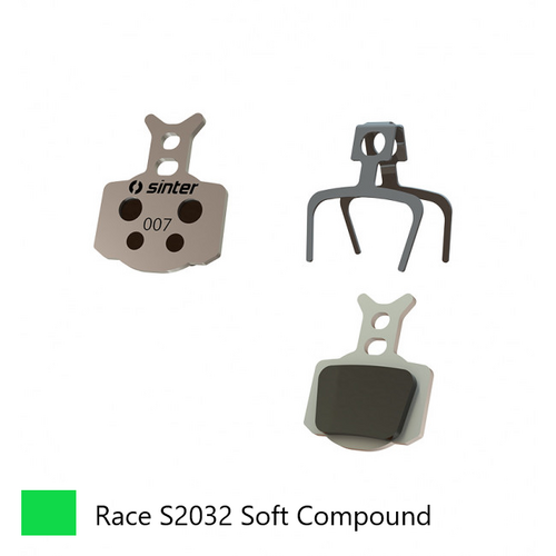 BRAKE DISC PADS - MTB premium RACE pads (extra bite), GREEN, Formula RO Racing | T1 Racing | R1 Racing | R1 | C1 | CR3 | T1 | RO | Mega etc  Quality S