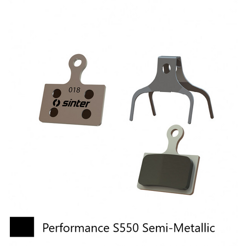 BRAKE DISC PADS - ROAD & MTB premium PERFORMANCE pads, BLACK,  Shimano K type  Tiagra, 105, Dura Ace, Ultegra, XTR | Tektro HD-R310.  - Quality Sinter