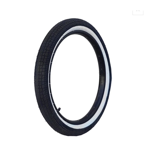 DRS Vise Tyre - 20" x 2.4" Black/White Wall