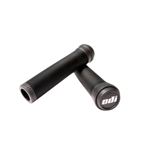 ODI BMX LONGNECK SL FLANGELESS GRIP BLACK (SOFT)